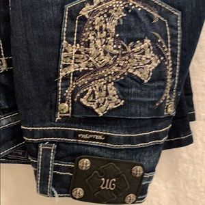 Miss me cropped jeans